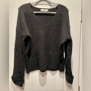 NWOT Black Discount Divas Sweater V Neck